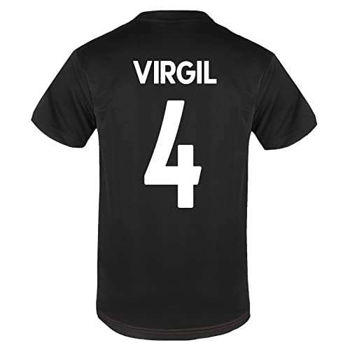Liverpool FC - Jungen Trainingstrikot - Offizielles Merchandise - Schwarz - Virgil 4-8-9 Jahre