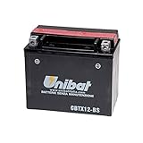 UNIBAT Batterie CBTX12-BS YTX12-BS
