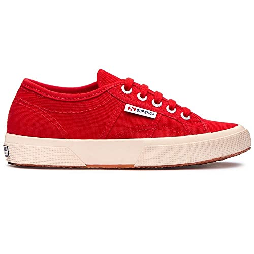 Superga Damen 2750-plus Cotu Unisex Low-Top Sneakers, Rot (Red 975), 35 EU