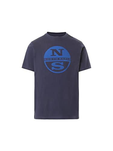 NORTH SAILS S/S T-Shirt W/Graphic Herren, marineblau, XXL