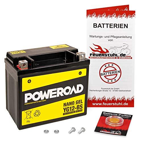 Gel-Batterie für Kawasaki ER5 500 (ER500A) wartungsfrei, einbaufertig, startklar, inkl. 7,50€ Pfand
