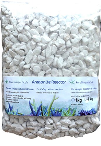 Korallenzucht.de Aragonite Reactor - Grobe Körnung, 1er Pack (1 x 4 kg)