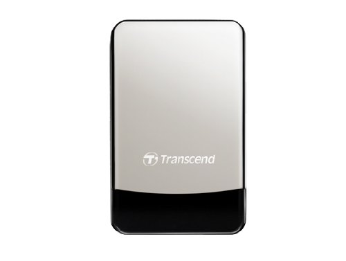 Transcend TS250GSJ25C 250GB externe Festplatte (StoreJet SATA, 6,4 cm (2,5 Zoll), Alu-Gehuse, USB 2.0)