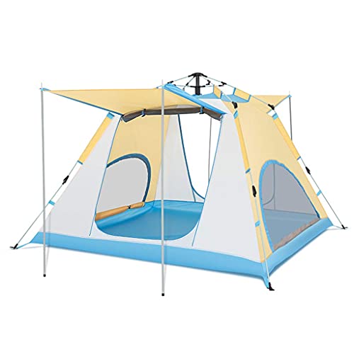Tragbares Zelt mit Zubehör, wasserfeste Zelte für Outdoor-Camping, 200 & 200 & 140 cm, grün, wenig glücklich