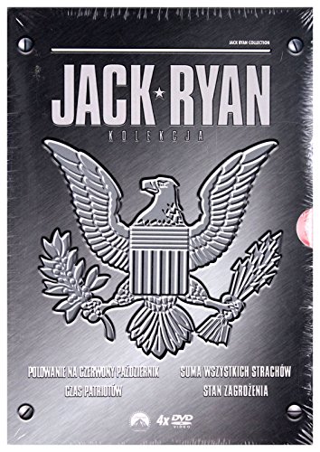 Jack Ryan: Polowanie na czerwony paĹşdziernik / Czas patriotĂlw / Stan zagroĹźenia / Suma wszystkich starchĂlw [4DVD] (Keine deutsche Version)