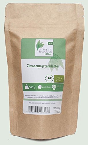 SENA-Herbal Bio - geschnittene Zitronenmyrtenblätter- (500g)