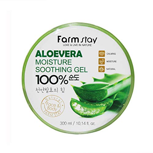Farmstay Aloe Vera Moisture Soothing Gel (300 ml 10.14 fl.oz)