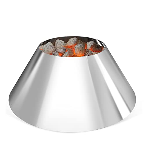 Onlyfire Vortex BBQ Kraftstoff Dome Fit für Weber Wasserkocher und Keramik Grills