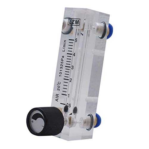 Gas-Durchflussmesser Prüfgerät Gasdurchflussmesser Maßstabsmessgerät für Schweißerschweißen, 0,5-5 l