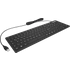 KeySonic KSK-6231 INEL (DE) Industrie Tastatur, USB-kabelgebunden mit Touchpad, wasserdicht, staubdicht (IP68), Silikon, weiß