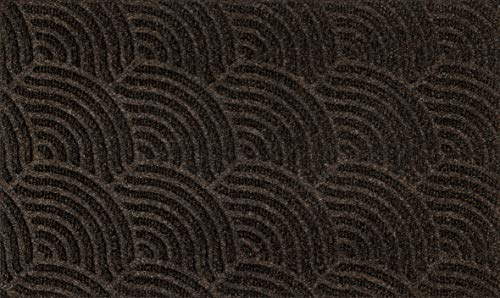 wash+dry Fußmatte, Polyamid, Dark Brown, 45x75