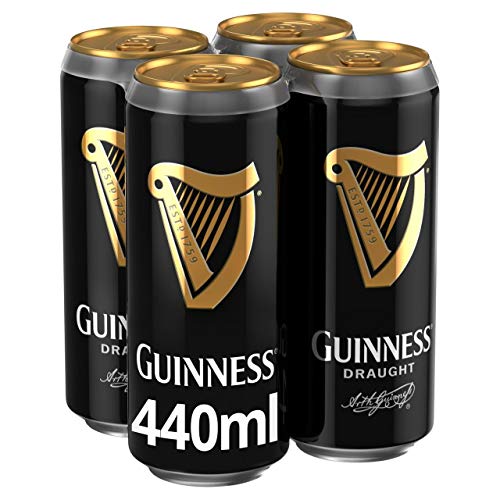Guinness Irisches Bier, Draught - Stout (24 x 0,44l) inkl. 6,00€ Pfand EINWEG