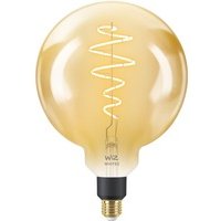 Wiz WLAN-LED-Leuchtmittel im Vintage-Stil, dimmbar, Globus, G200, 50 W, E27, warmweiß bis kaltweiß, 2700-6500 K, 6,5 W (entspricht 25 W), A