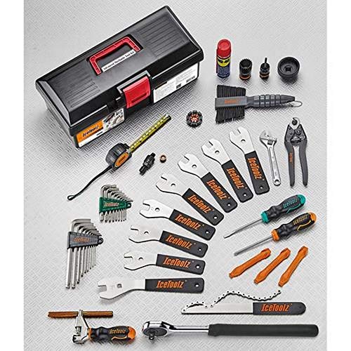 IceToolz Advanced Mechanic Tool Kit, Schwarz, M