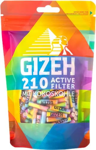 Gizeh Gizeh Active Filter 6mm Rainbow, 20067