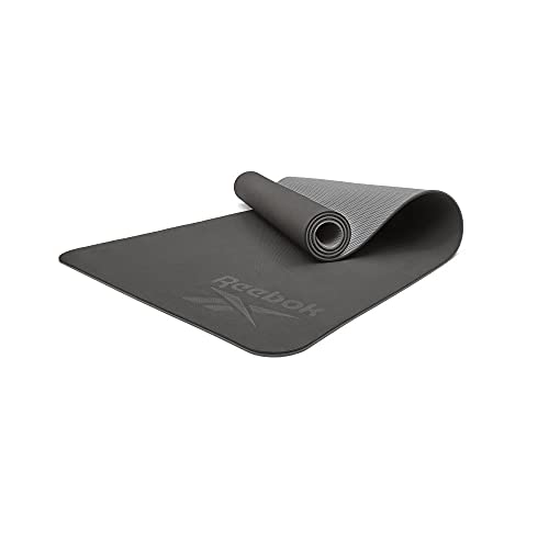 Double Sided 6mm Yoga Mat - Black/Grey