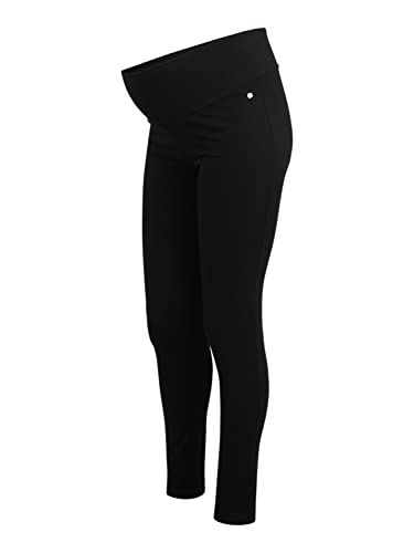 ESPRIT Maternity Damen Legging OTB Umstandsleggings, Schwarz (Black 0001), 42 (Herstellergröße: XL/XX-Large)