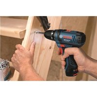 Bosch GSR Professional 12V-15 - Bohrer/Schrauber - schnurlos - 2 Geschwindigkeiten 10 mm - 30 N·m - 2 Akkus - 12 V (060186810H)