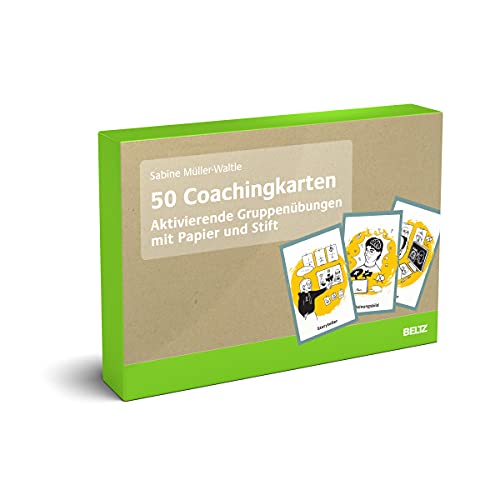 50 Coachingkarten Aktivierende Gruppenübungen mit Papier und Stift: Mit 16-seitigem Booklet. Inklusive digitaler Version