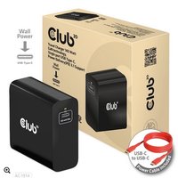Club 3D Reise Ladegerät PPS 140W GAN, USB Typ-C Power Delivery (PD) 3.1