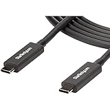 StarTech.com USB-C Kabel (USB-C zu USB-C Kabel für bis zu 5K 60Hz Video-Übertragung, 2-m USB-C Verlängerungs-Kabel) (TBLT3MM2MA)