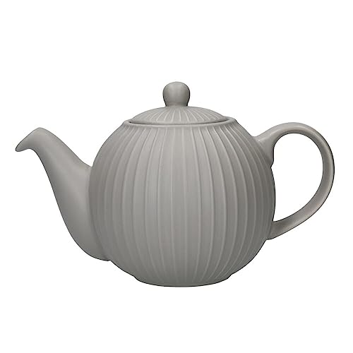 London Pottery Globe Soft Grey Teekanne für 4 Tassen