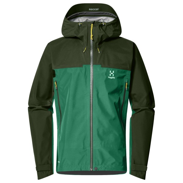 Haglöfs - Roc Flash GTX Jacket - Regenjacke Gr S grün/oliv
