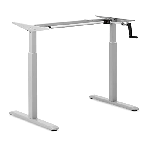 Fromm & Starck Star_ATFE_36 Höhenverstellbares Schreibtisch-Gestell W 70 kg Grau Tischgestell höhenverstellbar Schreibtischgestell höhenverstellbares Tischgestell