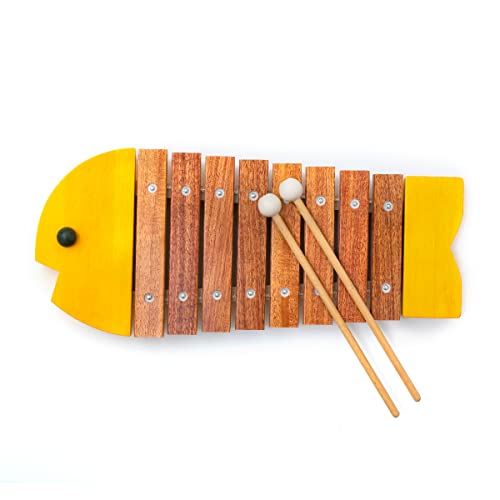Bonerundo fish xylophone yellow [Bonerundo] (japan import)