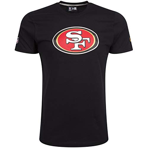 New Era Erwachsene T-Shirt NFL Team Logo Tee San Francisco 49Ers, Black, XXL