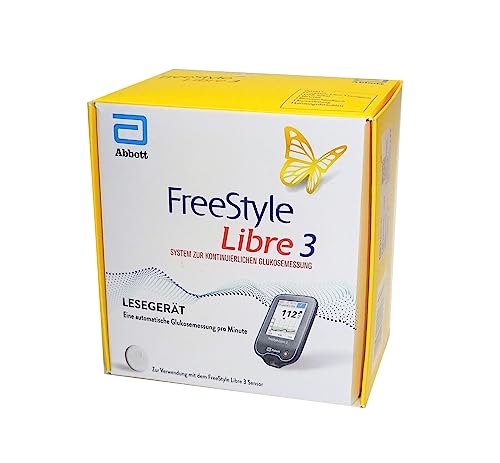 FreeStyle Libre 3 Diabetes Lesegerät Blutzucker Messgerät Reader Becopa® Gutschein new