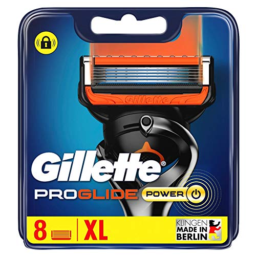 Gillette ProGlide Power Rasierklingen für Männer, 8 Stück
