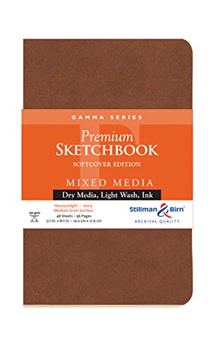 Gamma Softcover Sketchbook 5.5X8.5 by Stillman & Birn