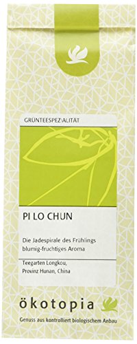 Ökotopia Grüner Tee Spezialität Pi Lo Chun, 5er Pack (5 x 50 g)