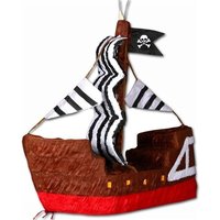 Piratenschiff Pinata zum Schlagen, tolles Geburtstagsspiel 39×39cm