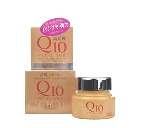 Kose VITAL AGE Q10 Facial Cream [Health and Beauty] (japan import)