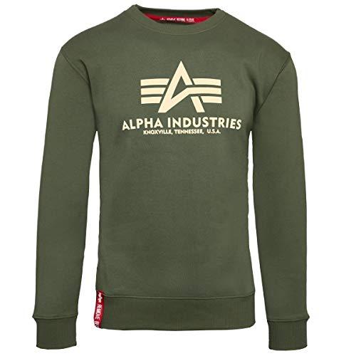 Alpha Industries Basic Sweatshirt Militärgrün XL