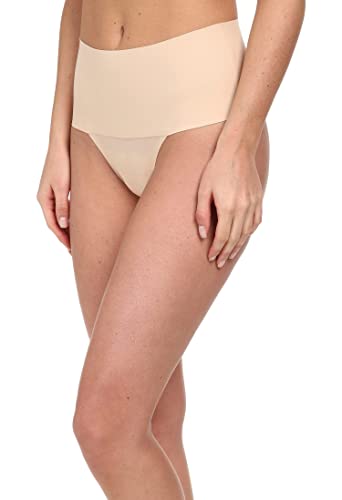 Spanx Damen Taillenslip Undie-Tectable Thong, Beige (Soft Nude 0), 42-44 EU (Herstellergröße: L)