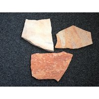 Silex Polygonalplatten Quarzit rosa-mix