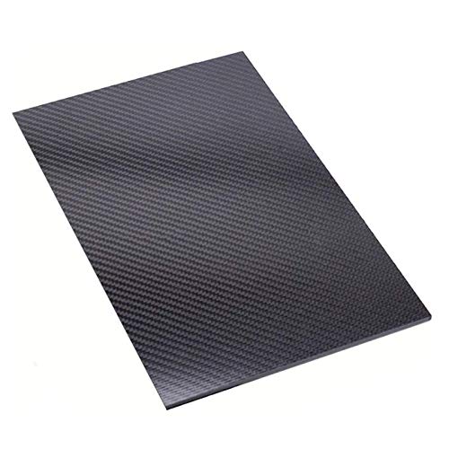 IQQI Stärke 1,5/2 mm, 500 X 500mm, 3K Carbon-Faser-Platte, Matte Twill Oberfläche, Für Bearbeitete Teile Und DIY,500 x 500 x 2mm