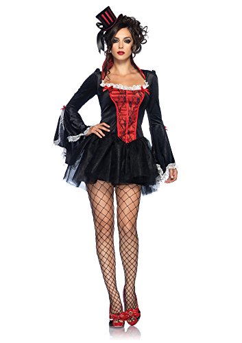 Leg Avenue Kostüm Vampir Temptress - Plakat schwarz/rot Medium/Large