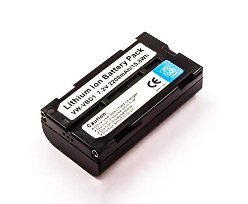 MobiloTec Akku kompatibel mit Panasonic NV-DX100, Camcorder/Digitalkamera Li-Ion Batterie