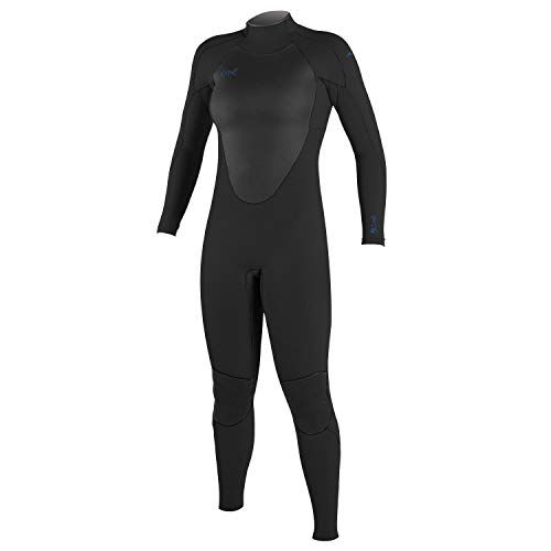 O'Neill Oneill Womens Epic 4/3mm Back Zip GBS Wetsuit 4214 - Black Womens Size - US 4