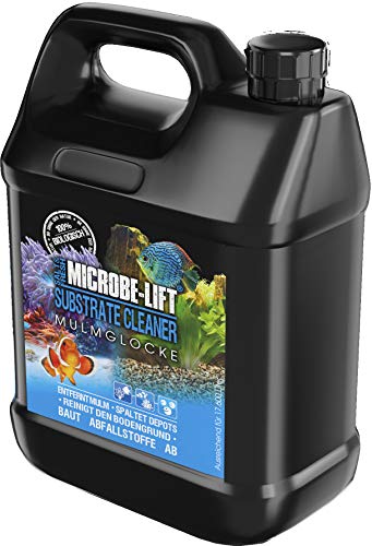 MICROBE-LIFT Substrate Cleaner - hochaktive Bakterien zur Mulm- & Schmutzentfernung im Aquarium, Süß- und Meerwasser, 3785 ml