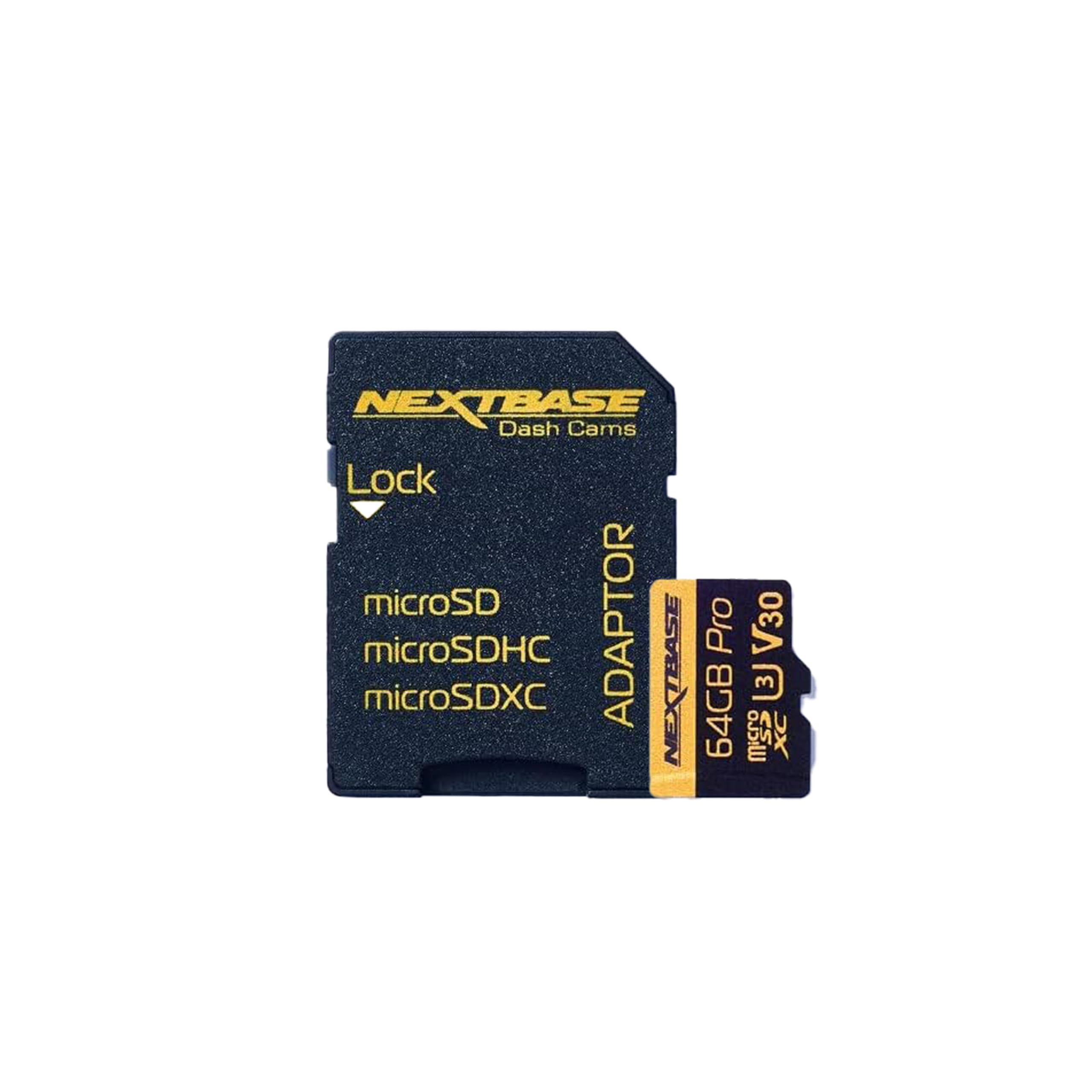 Nextbase® Dashcam Micro SD Karte – 64 GB Speicherkarte, Kompatibel mit Nextbase Dashcam 122, 222, 322GW, 422GW, 522GW und 622GW, einfaches Plug-and-Play
