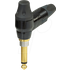 Neutrik NP2RX-ULTIMATE Klinken-Steckverbinder 6.35 mm Stecker, gewinkelt Polzahl: 2 Mono Schwarz 1 St.