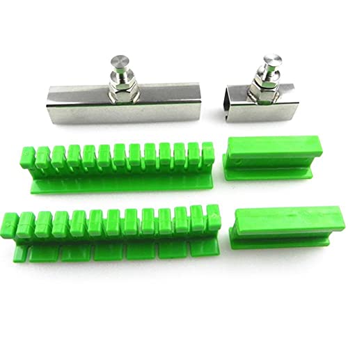 Werkzeugsatz Neues 6-teiliges Auto-Ausbeulen-Reparatur-Abzieher-Tabs-Entfernungs-Halter-Kit Werkzeugkasten für zu Hause (Color : Green)