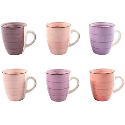 Tassen oder Schalen in aparten Farben zum Kombinieren Kaffeetassen Müslischale Kaffeebecher Farbe Lila, Größe Tassen