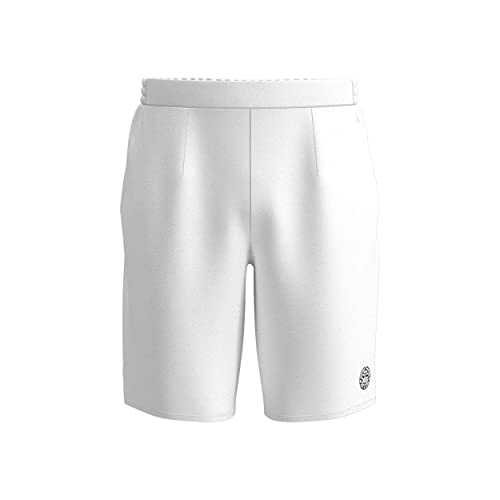 BIDI BADU Herren Crew 9Inch Shorts - White, Größe:M