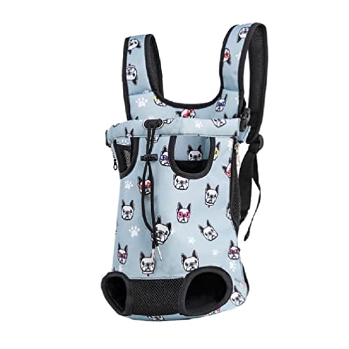 Pet Front Dog Carrier Backpack Travel Verstellbare Cats Bag Carrying für mittelgroße Welpen Outdoor Double Shoulder Bag Pet Carrier Rucksack für